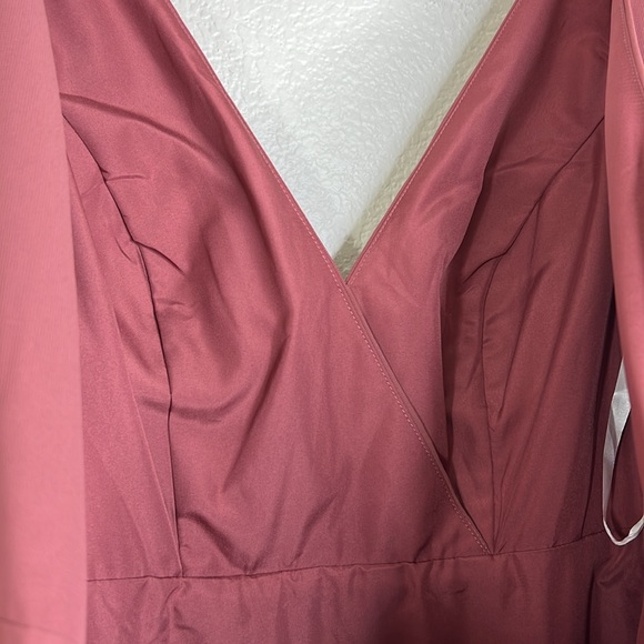 REVELRY NWT Blair Chiffon Dress size 6 Formal Bridal Dress - Picture 7 of 13